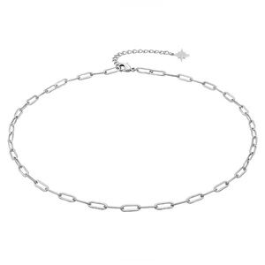 Stainless Steel Hypoallergenic Paperclip Chain NWT